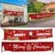 B - 3M Merry Christmas Banner Oxford ruhával függő transzparensek Karácsonyi díszek otthoni szabadtéri áruházhoz Banner