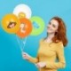 majom - 10db dzsungel állati léggömbök 12 hüvelykes latex léggömb hélium Air Globos gyerekek szafari születésnapi