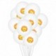 zebra - 10db dzsungel állati léggömbök 12 hüvelykes latex léggömb hélium Air Globos gyerekek szafari születésnapi