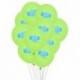 zebra - 10db dzsungel állati léggömbök 12 hüvelykes latex léggömb hélium Air Globos gyerekek szafari születésnapi