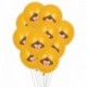 zsiráf - 10db dzsungel állati léggömbök 12 hüvelykes latex léggömb hélium Air Globos gyerekek szafari születésnapi