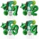 1db dinoszaurusz - 1Set Dinosaur Confetti Latex Balloons Happy Birthday Banner Jungle Wild Animal Kids Birthday Party Decoration
