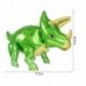 1db dinoszaurusz - 1Set Dinosaur Confetti Latex Balloons Happy Birthday Banner Jungle Wild Animal Kids Birthday Party Decoration
