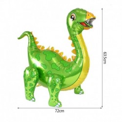 1db dinoszaurusz - 1Set Dinosaur Confetti Latex Balloons Happy Birthday Banner Jungle Wild Animal Kids Birthday Party Decoration