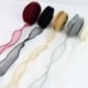 B04 (3) - 10Yard 30mm selyem Organza szalag hullám csipke szalag íj anyag DIY ajándékcsomagolás kézzel készített varrás