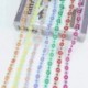 F - 3Yards 12mm százszorszép virág csipke díszítő szövet hímzés kézzel készített patchwork szalag ruházat varrás
