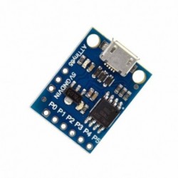 A5 - ATtiny85 Digispark Kickstarter Micro USB mikrovezérlő fejlesztőkártya pajzs modul arduino IDE 500mA 5V szabályozóhoz