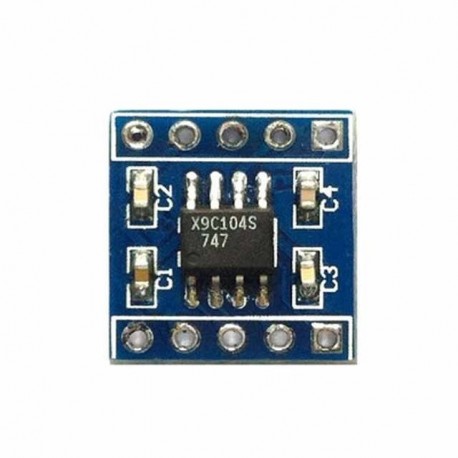 x9c104 digitális potenciométer modul 100 rendelés digitális potenciométer állítsa be a hídegyensúly érzékelőt