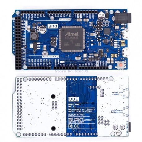 ÚJ hivatalos kompatibilis DUE R3 kártya SAM3X8E 32 bites ARM Cortex-M3 / Mega2560 R3 Duemilanove 2013 Az Arduino UNO esedékes