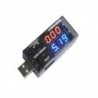 USB áram- és feszültségvizsgáló USB feszültség- és árammérő USB-áram- és feszültségmérő kettős mérő