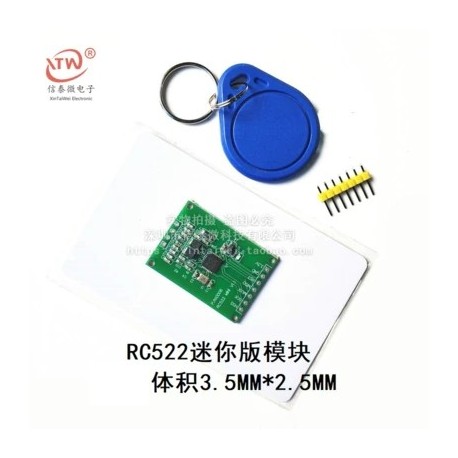 MFRC522 RC522 Mini RFID rádiófrekvenciás IC kártya indukciós olvasó és író kártya modul 13.56MHZ