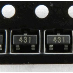 TL 431 SOT23 V-Ref állítható 2.495V - 36V 100mA gépjármű 3 tűs SOT-23 TL431
