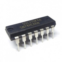 Sn74hc86n Xor Gate 4 elemes 2 hüvelykes Cmo 14 tűs Pdip Ic chip Sn74hc86