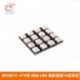 WS2812B 4x4-bites RGB színes színes LED-meghajtó modul 16-bites színes fényvezérelt fejlesztő tábla négyzet