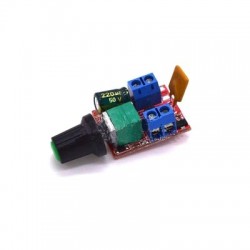 Mini DC motor PWM sebességszabályozó 3V6 12 24 35V fordulatszám-szabályozó kapcsoló Szuper kicsi LED-fényerőszabályzó