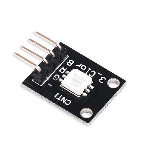 Három színű színes LED smd modul 3 színben vezérelhető színes fény, KY-009 alkalmazható