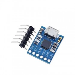 A18 - CJMCU CP2102 MICRO USB - UART TTL modul 6Pin soros átalakító UART STC az FT232 cseréje az Arduino számára