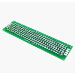 Kétoldalas NYÁK-tábla Kiváló minőségű üvegszálas tábla 2 * 8cm vastagságú 1.6 Kísérleti tábla Lyuklap