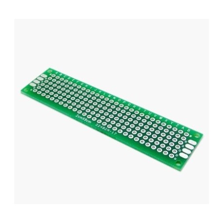 Kétoldalas NYÁK-tábla Kiváló minőségű üvegszálas tábla 2 * 8cm vastagságú 1.6 Kísérleti tábla Lyuklap