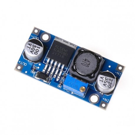 XL6009 DC-DC Boost modul Teljesítmény modul kimenet állítható Super LM2577 feszültség stabilizátor modul