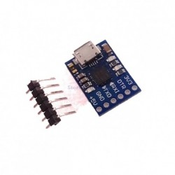 A5 - CP2102 MICRO USB - UART TTL modul 6Pin soros átalakító UART STC Az FT232 cseréje