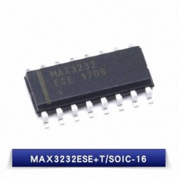 MAX3232 SOP16 kettős adó / vevő RS-232 16 tűs SOIC MAX3232ESE