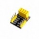 ESP01 / 01S adapter tábla kenyérlemez adapter ESP8266 ESP01 ESP01S forrasztatlan