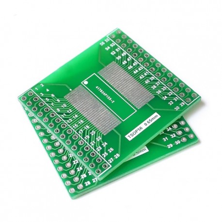 TSOP56 TSOP48 - DIP56 átviteli kártya AM29 sorozatú chip 0.5mm 0.65