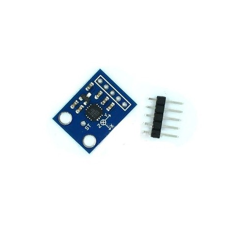 GY-61 ADXL335 modul szögérzékelő dőlésszöge háromtengelyes gravitációs gyorsulás kóddal