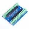 A7 - Arduino NANO csavaros árnyékolású sorkapocs-bővítőkártya sorkártya-adapterhez IO elektronikus áramkör Elektronik