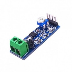A5 - LM386 hangerősítő modul 200-szor 5V-12V bemenet 10K ellenállás