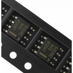 LM 358 SOP8 DUAL DIFFERENCIÁLIS BEMENET MŰKÖDÉSI ERŐSÍTŐK LM358