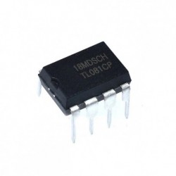 Tl081cp Op Amp Single Gp 18v 8-tűs Pdip Ic Chip Tl081