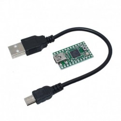 Teensy2.0 USB AVR fejlesztőtábla billentyűzet egér ISP U Disk Experiment Board mega32u4