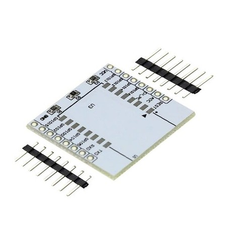 ESP8266 soros WIFI modul ESP-07 bővítő kártya 2 tűs fejléc 1 adapter kártya 12 esp12E számára