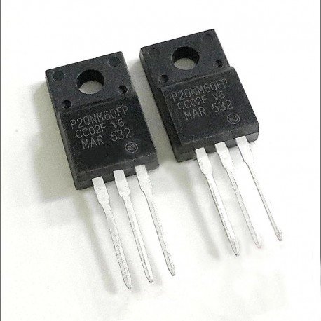 P20nm60 Mosfet N-Ch 600V 20A To220fp STP20nm60fp
