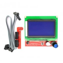 3D nyomtató intelligens vezérlő RAMPS1,4 LCD 12864 LCD vezérlő képernyő
