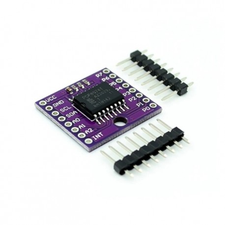 MCU-8574 PCF8574T I2C busz 8 bites távoli I / O bővítő modul nagy áram