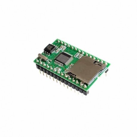 WT5001M02-28P modul MP3 modul Soros hangmodul Kiváló hangminőségű modul 32m