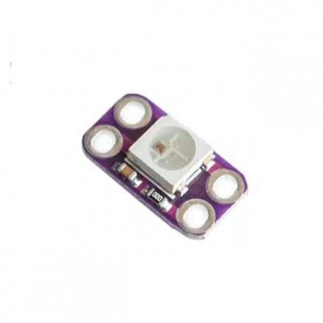WS2812B RGB LED színes színes meghajtó 4 tűs lámpamodul fejlesztő kártya