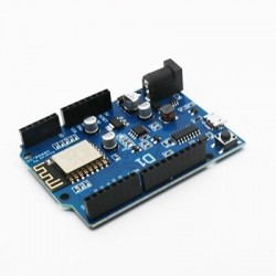 A WeMos D1 WiFi UNO ESP8266 fejlesztői kártya közvetlenül használja az IDE vezeték nélküli modult