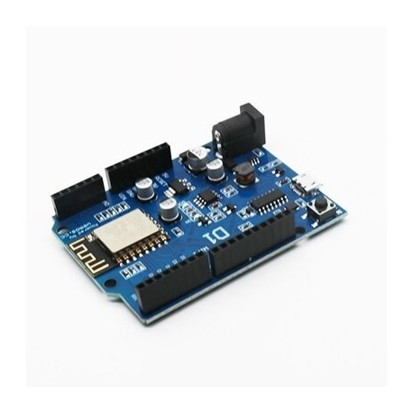 A WeMos D1 WiFi UNO ESP8266 fejlesztői kártya közvetlenül használja az IDE vezeték nélküli modult