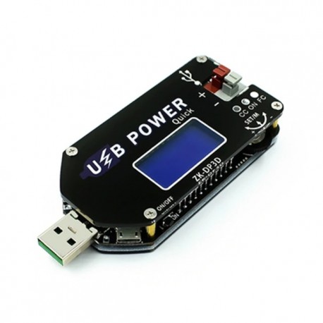 Digitális vezérlés USB állítható tápegység modul feszültség Állandó áramú mobil Boost Line ventilátor