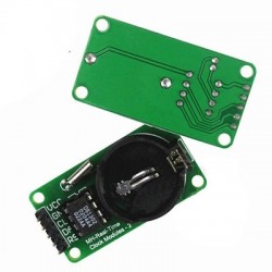 1302 modul DS1302 valós idejű óra modul CR2032 írás-olvasás óra akkumulátor nélkül