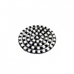 61 bites WS2812 5050 RGB LED beépített színes illesztőprogram színes fénykártya