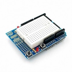 ProtoShield prototípus bővítőkártya mini kenyérlap beépülő lyukasztóval