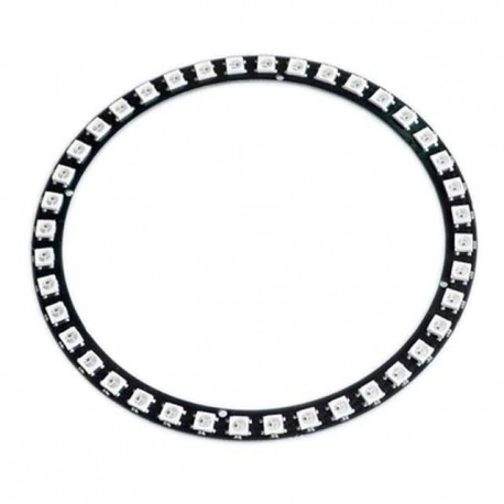 40 bites WS2812B 5050 RGB LED beépített színes illesztőprogram-lámpák kör alakú fejlesztőlap