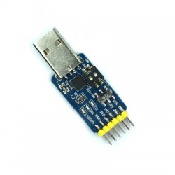 Hat az egyben multifunkcionális CP2102 soros port modul - TTL 485 232 - 3.3V / 5V kompatibilis