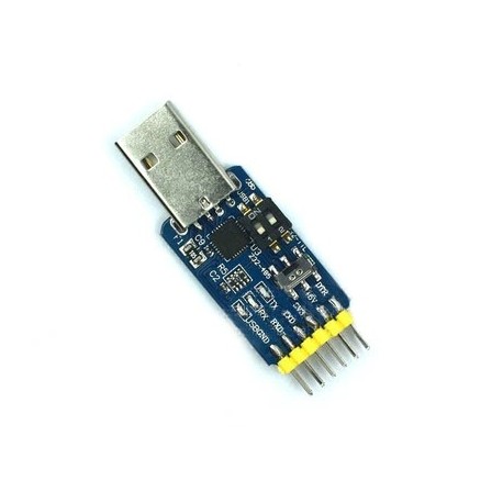 Hat az egyben multifunkcionális CP2102 soros port modul - TTL 485 232 - 3.3V / 5V kompatibilis