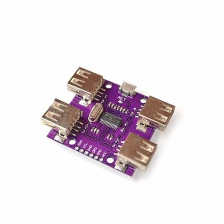 MCU-204 Nagy sebességű USB 2.0 HUB 4 portos vezérlő 4 portos USB hub